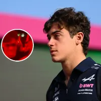 Tras la finalización de la Fórmula 1, Franco Colapinto hizo una sorpresiva aparición en el Monumental