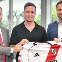 La promesa que Aníbal Moreno le hizo a los hinchas de River tras ser presentado como refuerzo