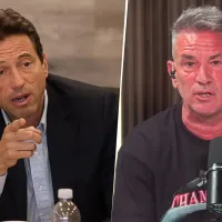 Diego Díaz y Marcelo Moretti se cruzaron en vivo en plena crisis de San Lorenzo: “No podés caminar por la calle”