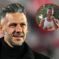 El TikTok viral de Demichelis bailando con su hija: "Lo echaron de River por menos"