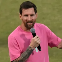 ¡Messi posó con la camiseta de Belgrano!