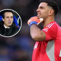 La irónica recomendación de Unai Emery al Dibu Martínez: “Necesitamos guantes de boxeo”