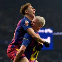 Barcelona derrotó a Espanyol por un golazo de Dani Olmo y la muralla de Joan García