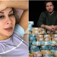 Irritada, Maíra Cardi reage após Thiago Nigro sofrer críticas por postar fotos com dinheiro
