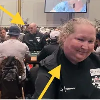 Marido e mulher trabalham lado a lado na Copa do Mundo de Poker