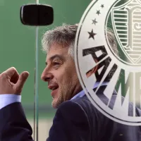 Paulo Nobre é flagrado em situação extracampo com camisa do Palmeiras