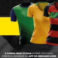 Flamengo lança camisa especial em homenagem à seleção brasileira femininaCom
