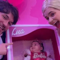 Viih Tube e Eliezer promovem festa de mesversário para Lua com temática da Barbie