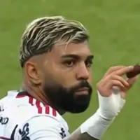 Gabigol come objeto desconhecido e torcida do Flamengo fica preocupada