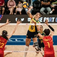 Brasil cai para a China na Liga das Nações, mas foca em vaga olímpica