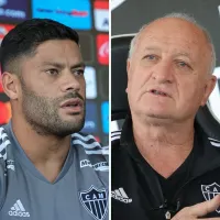 Felipão revela problema que provocou mudança de Hulk no Atlético-MG