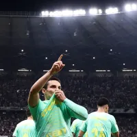 Veiga mais uma vez foi decisivo para o Palmeiras