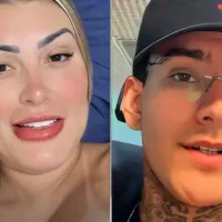 Andressa Urach grava vídeo polêmico com o filho em avião e manda recado