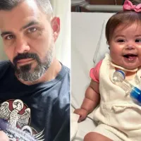 Juliano Cazarré desabafa e diz que só Deus sabe onde a filha poderá chegar