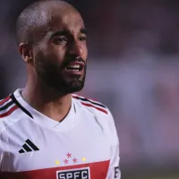 Lucas Moura quebra silêncio após classificação do São Paulo sobre Corinthians