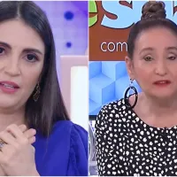 “Não chore”; Sonia Abrão manda recado à Chris Flores após entrevista com mãe de Larissa Manoela