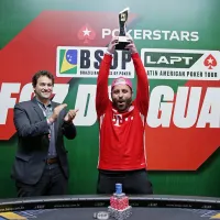 Guilherme Schreiber atinge a gloria e vence ‘Main Event’ do BSOP Foz