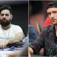 Elias Neto e João Mathias Baumgarten cravam torneios de poker online