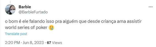 Foto: Reprodução X – antigo Twitter