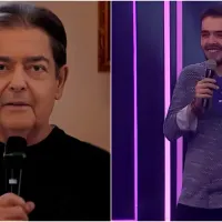 Faustão volta à TV e 'abençoa' a estreia do novo programa da Band, apresentado pelo filho João Silva: “Muita alegria e orgulho”