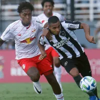 Victor Sá fez um gol diante do Bragantino