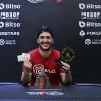 Lucas Coggiola estreia no poker presencial e vence o ‘Primeira Vez’ no BSOP Millions