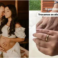 'O pedido veio'; João Gomes pede Ary Mirelle em casamento; Casal compartilhou cliques da aliança na web