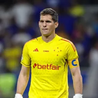 Rafael Cabral PISTOLA após empate do Cruzeiro com o Vasco