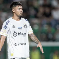 Marcos Leonardo foge de perguntas sobre transferências e fala que o foco agora é o Santos