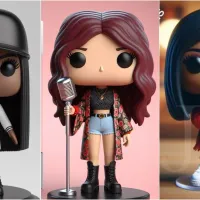 Celebs em miniatura: Famosos brasileiros ganham versão Funko Pop por meio de inteligência artificial