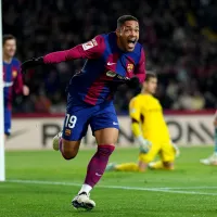 Vitor Roque marca seu 1º gol pelo Barcelona e bate recorde de Ronaldo