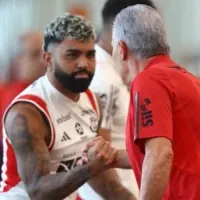 Tite dá bronca em Gabigol por conta de comportamento no Flamengo