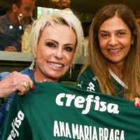 Em café com Ana Maria Braga, Leila Pereira desdenha de opositores no Palmeiras: 'Gosta de aparecer'