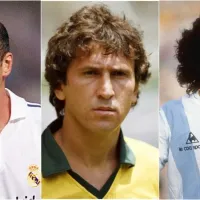 Zico aparece entre os 10 melhores meias da história do futebol; Confira ranking