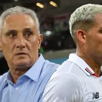 Lance envolvendo Tite, Luciano e Léo Pereira é flagrado pela TV e repercute na torcida do Flamengo