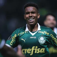 Abel Ferreira pode promover a entrada de Estêvão entre os titulares do Palmeiras