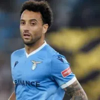 Reforço do Palmeiras, Felipe Anderson, fica machucado  após partida do Lazio e estado preocupa; veja fotos