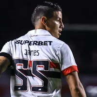 James Rodríguez treina bem e quer atuar em São Paulo x Fluminense