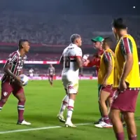 Fernando Diniz e Luciano causam confusão em São Paulo x Fluminense: ‘Você acabou pra mim’
