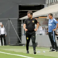 Técnico do Brusque, Luizinho Lopes faz análise curiosa sobre goleada do Santos