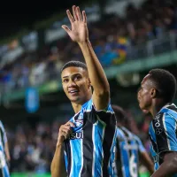 Gustavo Nunes entra na história do Grêmio na Libertadores e torcida repercute: “joga mais que o Endrick”