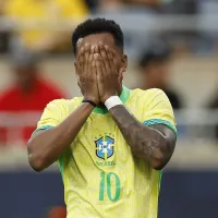 Dorival Júnior diz que tirou Rodrygo para potencializar Vini Jr na Seleção Brasileira