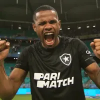 Botafogo faz provocação ao Cruzeiro em anúncio da renovação com Júnior Santos