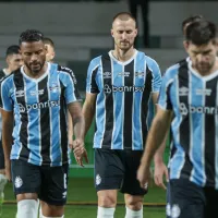 Jogadores do Grêmio não deram entrevista após a derrota para o Internacional