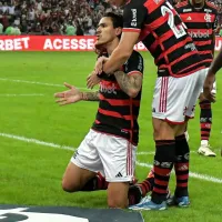 Ídolo: Pedro marca, beija escudo do Flamengo, e torcedores comentam atitude