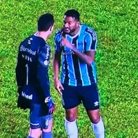 Reinaldo discute com Marchesín em empate do Grêmio e cena repercute