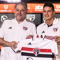 Casares encerra novela James Rodríguez no São Paulo e meia se apresenta na segunda-feira