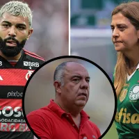 Flamengo X Palmeiras: Conversa de Gabigol com Leila em pleno Maracanã rende alerta de Marcos Braz