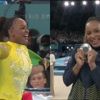 Olimpíadas 2024: Rebeca Andrade comemora medalha de prata no individual geral e fala sobre Simone Biles