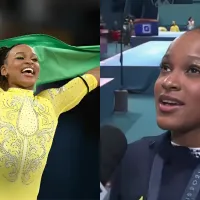 Olimpíadas 2024: Rebeca Andrade desabafa sobre \&#039;pressão\&#039; para falar inglês em entrevistas